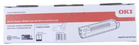 Oki Toner Cartridge - 43487712 Oki Toner Black C8600 6k