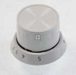 Arcelik Control Knobs - Hob Knob White
