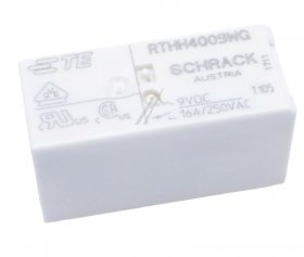 Te Connectivity Pcb Relay To 12v - 9vdc 16a-250vac Relay, 1 Turnkey, 1-1415540-6