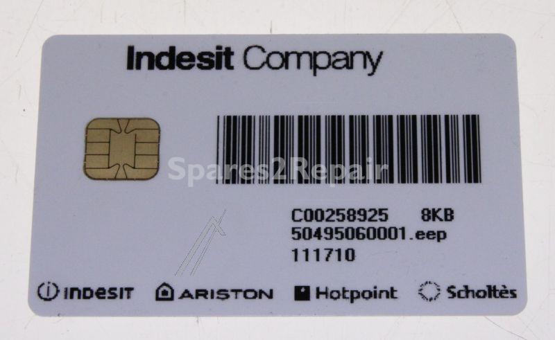 Programming Cards - C00258925 482000030530 Card Wil106fr-y 8kb Sw 50495060000 [Whirlpool Indesit]