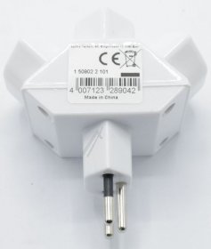 Brennenstuhl Three-way Trailing Socket - 1508022101 Three-way Trailing Socket, T13, White