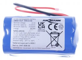 Ansmann Assmbled Battery - 14 4v-2550mah Lithium-ion Akkupack 4s1p-block-cq-bak