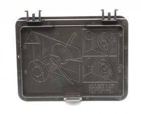 Samsung Filter Lid - Dc63-02831c Filter Cover U-pjt Abs T2 Black Black Caviar