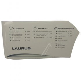 Detergent Dispenser Cover - 42055156 Det Drawer Cover With Laurus Srgf Xv44 [Vestel]