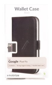 Mobilize Leather Bag Gsm - Mobilize Classic Gelly Wallet Book Case Google Pixel 9a Black - 80247
