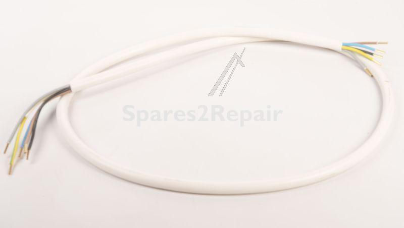 Bachmann Cooker Connection Cable - 119 270 Cooker Connection Cable H05vv-f 5g2 5mm² 1 5m White Aeh-aeh