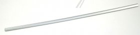 Last - C00291903 482000031937 Glass Shelf Front Trim (l 445x10) Silver [Whirlpool Indesit]