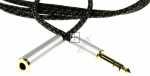 Inakustik Jack Plug/jack Socket - Exzellenz 6,3 Klinkenstecker - 6,3 Klinkenkupplung 3,0m