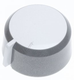 Platen Knob - 140007736014 Knob Programmes Selector White- [Electrolux Aeg]