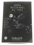 Inakustik Cold Mains Plug And Lead - 00716102 Reference Cold Appliance Power Cable -cold Appliance Plug 1 5m