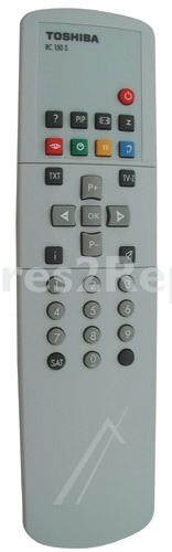 Toshiba Ir-remote Control - Rc150s Rc 150 S Remote Control (grey) Tos