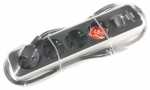 Brennenstuhl Four-way Trailing Socket - Ecolor Steckdosenleiste 4fach 1,5m Weiss-schwarz Mit Schalter De