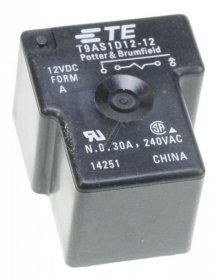 Te Connectivity Pcb Relay To 12v - 12vdc 30a-240vac Relais, 1 Form A, Print