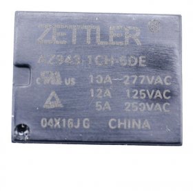 Zettler Pcb Relay To 6v - 5vdc 10a-277vac Relais, 1 Wechsler