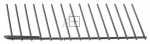 Insert Bit - C00502297 Right Long Flap Silver Gray [Whirlpool Indesit]
