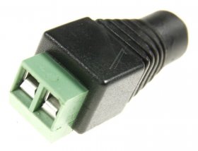Delock Cable/plugs/adapter - Adapter Dc 2.5 X 5.5 Mm Female > Terminal Block 2 Pin