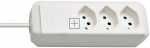 Brennenstuhl Three-way Trailing Socket - Eco-line Steckdosenleiste 3-fach Weiss 2m *ch*