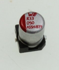 WÜrth Elektronik 50v Smd-electrolytic 105 Degre - 0,33uf-50v Smd-elko We 105° 4x5,5mm