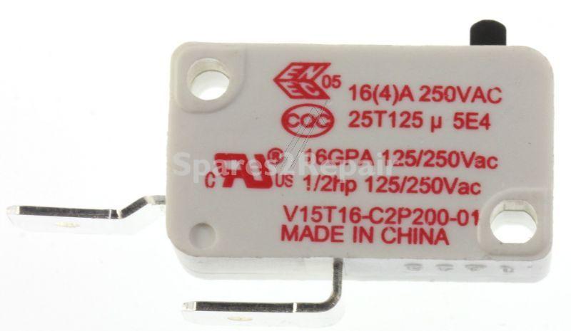 Micro Switch - C00318664 482000011478 Microswitch Door [Whirlpool Indesit]