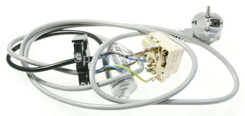 Mains Power Lead - 4622784500 C00935433 Equipped Supply Cord_pz90h1y_2 08m [Arcelik]