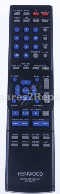 Kenwood Ir remote Control - Rc-r0517 A70-1719-05 Remote Control