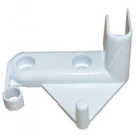 Fixings And Brackets - C00075599 482000022685 Freezer Flap Hinge Lh - White [Whirlpool Indesit]