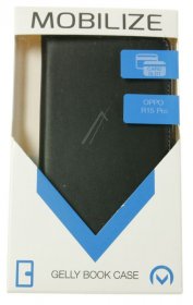 Mobilize Leather Bag Gsm - Mobilize Classic Gelly Wallet Book Case Oppo R15 Pro Black