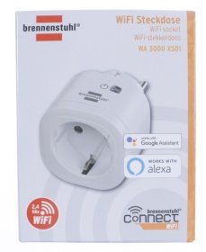 Brennenstuhl Plug - Connect Wifi Steckdose Wa 3000 Xs01 Weiss Ip20