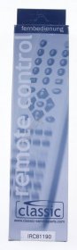 Classic Classic 1 To 1 Remote Controls - Irc81190 Replacement Remote Control Pre-programmed 1:1