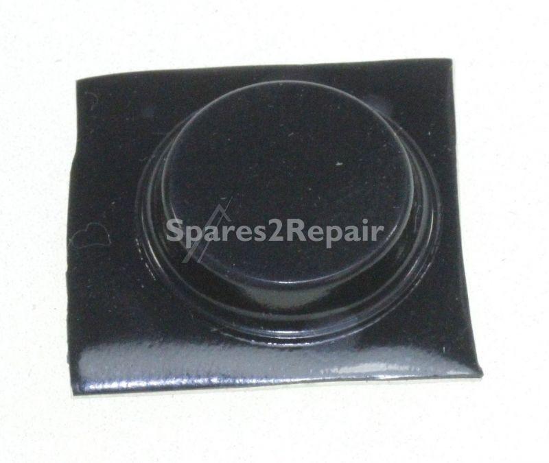 Button - C00285404 482000088214 Rubber Buffer Black [Whirlpool Indesit]