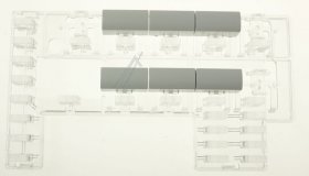 Switch Set - 1108828409 Push Button Unit 6 Buttons White [Electrolux Aeg]