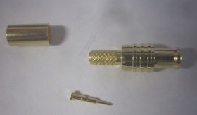 Mcx-plug - Mcx Stecker, Vergoldet, Crimp Fur Rg174,rg188,rg316-kabel