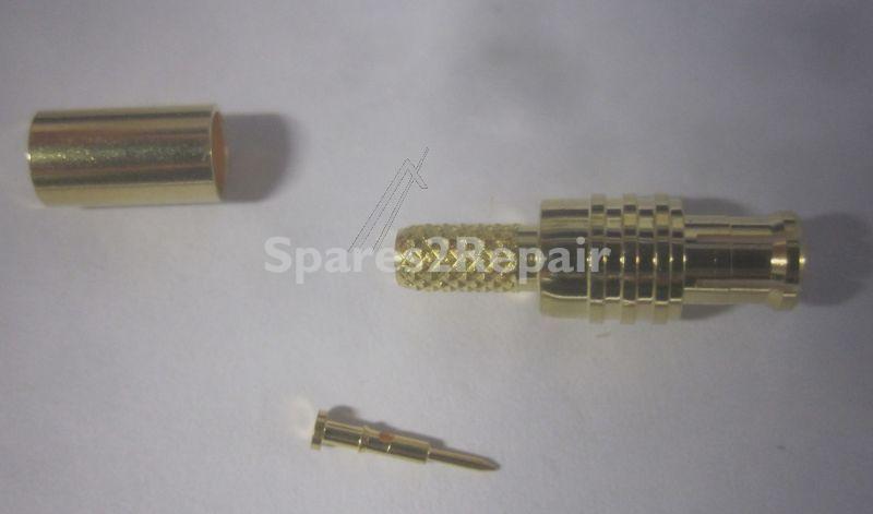 Mcx-plug - Mcx Stecker, Vergoldet, Crimp Fur Rg174,rg188,rg316-kabel