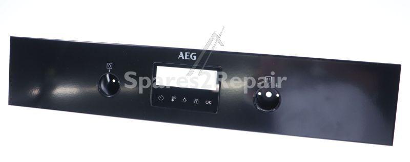 Front Plate - 5551184129 Front Glass Inox Electrolux 59 [Electrolux Aeg]