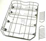 Dish Basket - 1030062 Lower Basket [Amica]