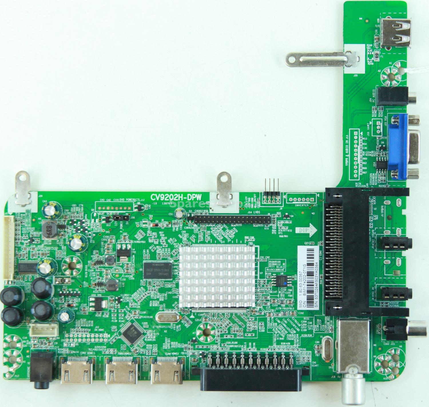 Altius A400F - Main AV - CV9202H-DPW-13 - 130705 - 1.80.63.00357 - A416CD1HJ2-3 - V420HJ2-PE6