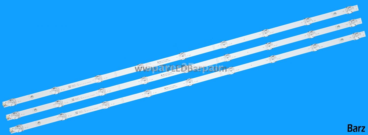 Hisense LED Backlight Array Hisense R43B7120UK H43B7300UK HD425V1U51-T0L2 CRH-BX43V1U513030T03098AQ 3pcs