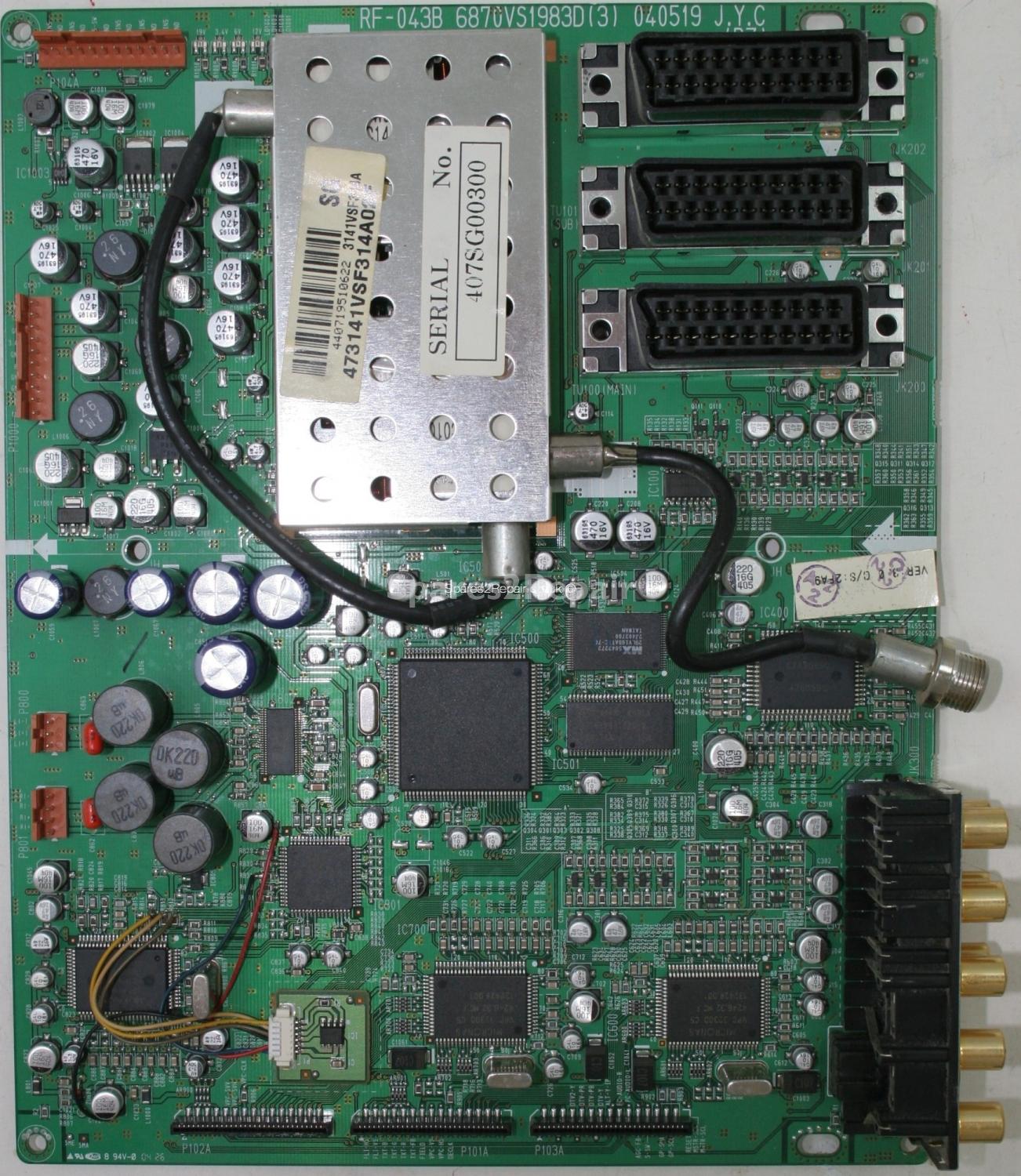 42PD4200 - Main AV - RF-043B - 6870VS1983D(3) - 040519 - 4407195
