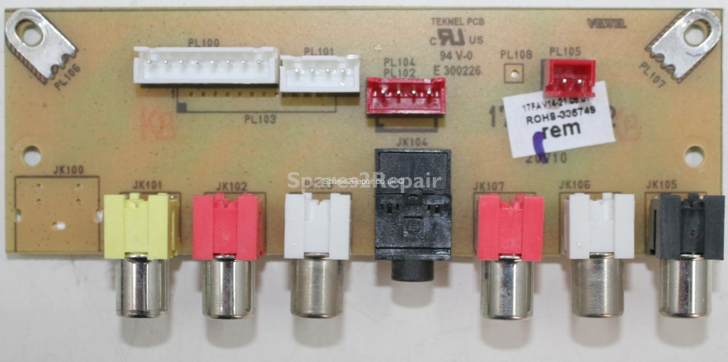 JVC LT-32DY8ZJ - Side AV - 17FAV14-2 - 120407