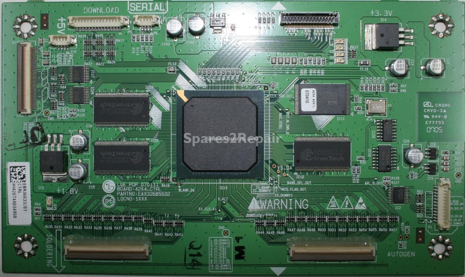 LG 42PC56 - LVDS - EBR36633201 - EAX32685602 - PDP 070111 - 42X4_CTRL