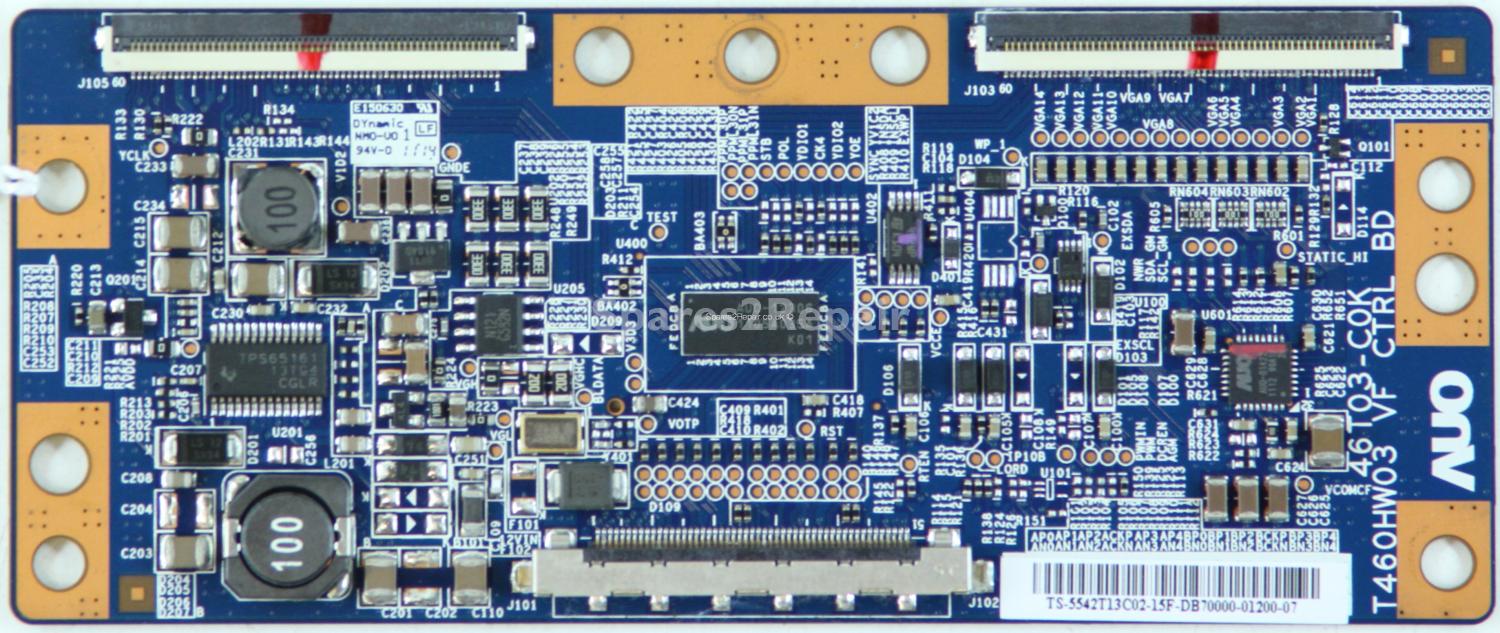 LG 42LV355U - T-Con - 55.42T13.C02 - T460HW03 VF CTRL BD - 46T03-C0K