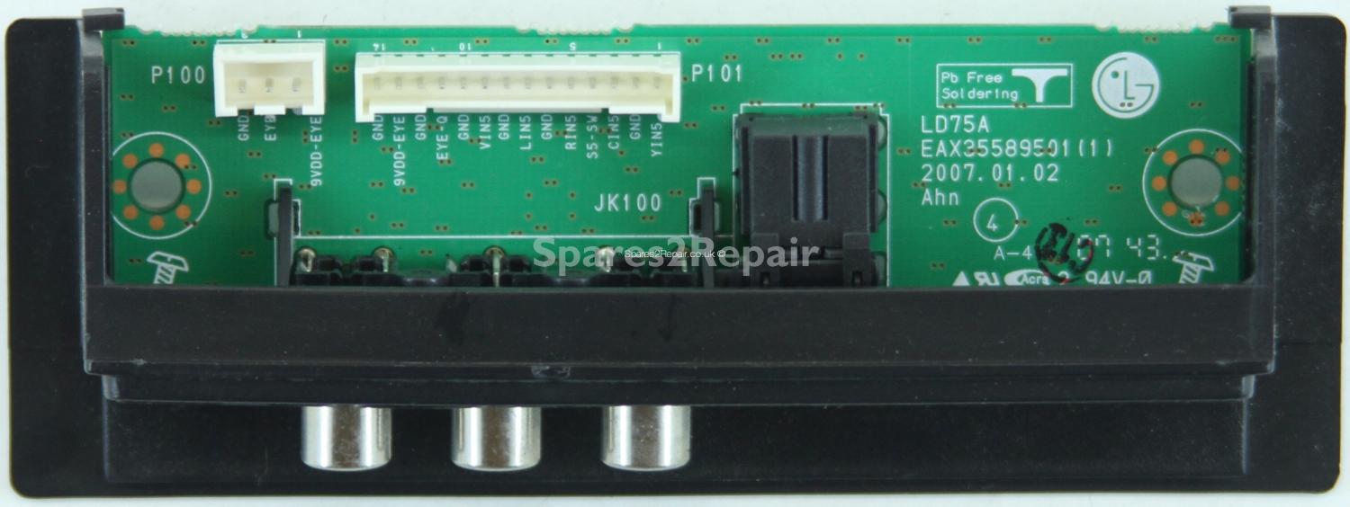 LG 42LF66-ZE - Side AV - EAX35589501(1) - LD75A
