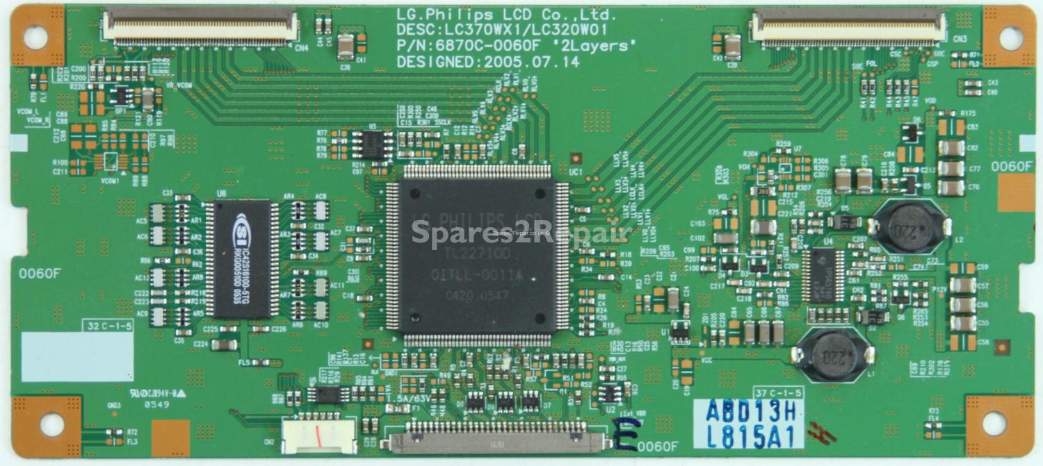 LG RZ-37LZ55 - LVDS - 6870C-0060F - 6871L-0815A - LC370WX1-LC320W01