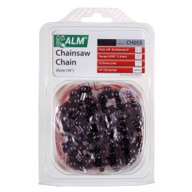 Universal Multi-Model Fitting ‘CH053’ 35cm, 14”, 53 Drive Link Type Chainsaw Chain Blade (3/8” Pitch, 0.050” Gauge)