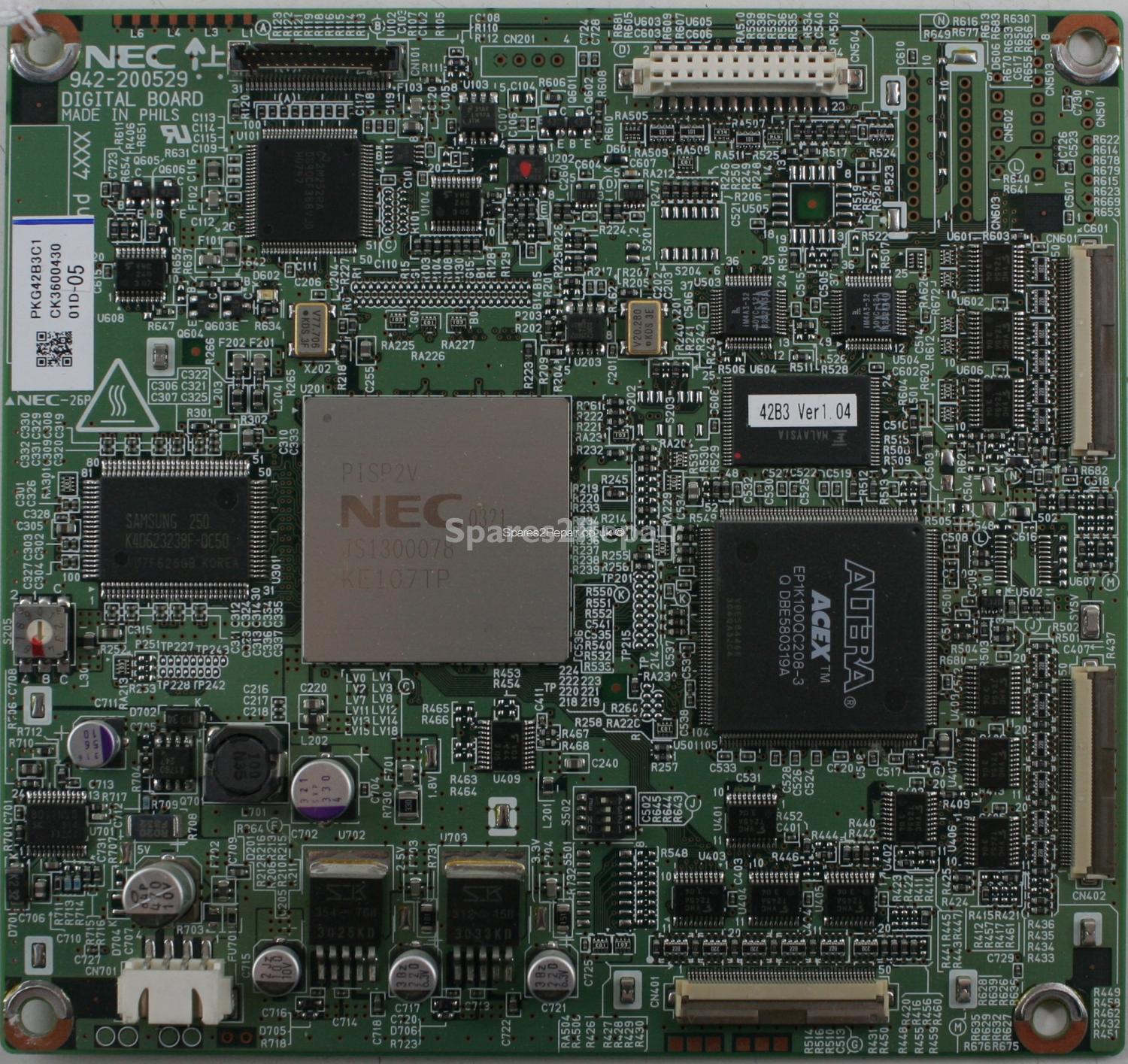 NEC PX-42VP4G - LVDS - 942-200529 - PKG42B3C1