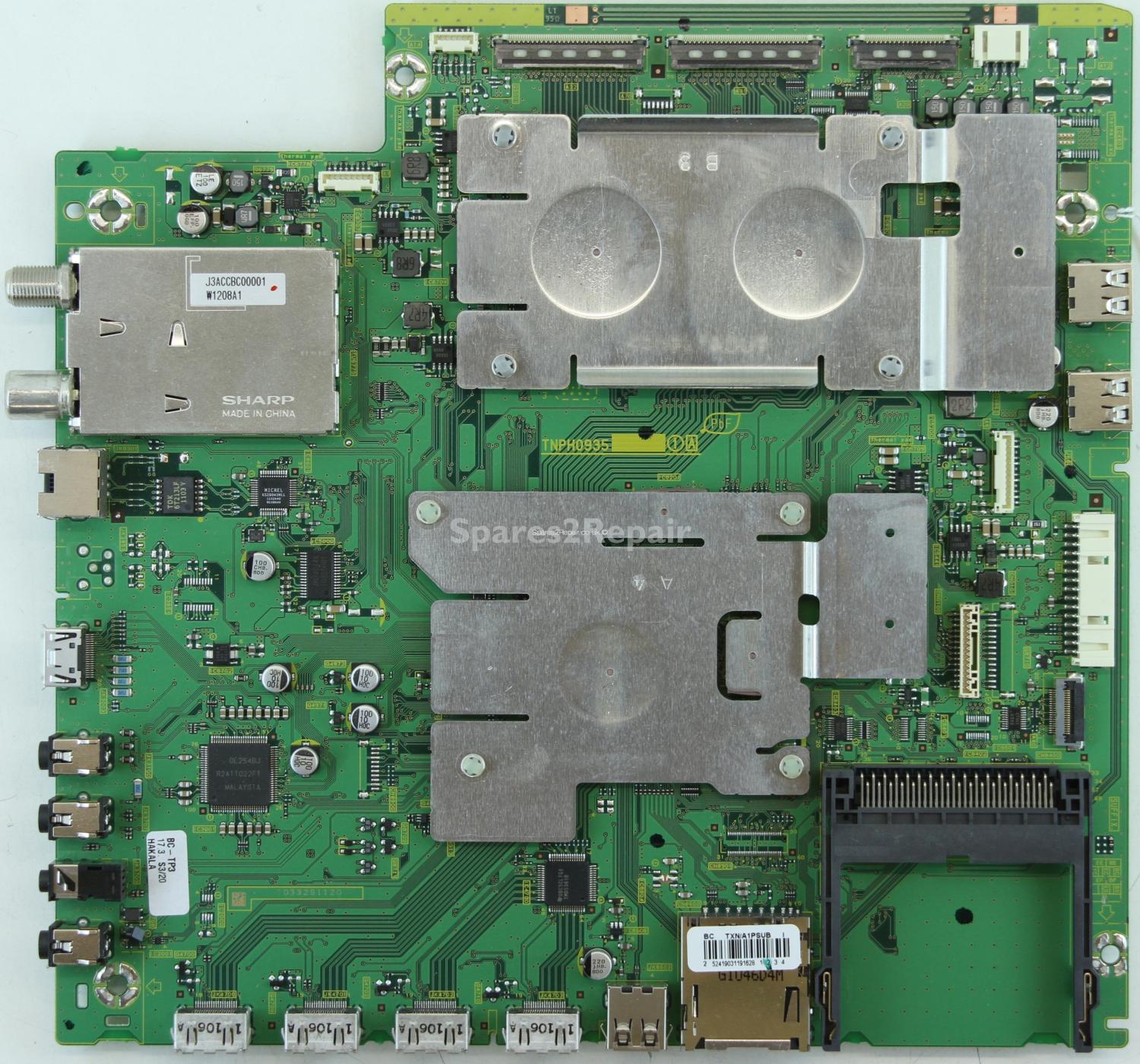 Panasonic TX-P46GT30B - Main AV - TNPH0935 - TXN/A1PSUB BC