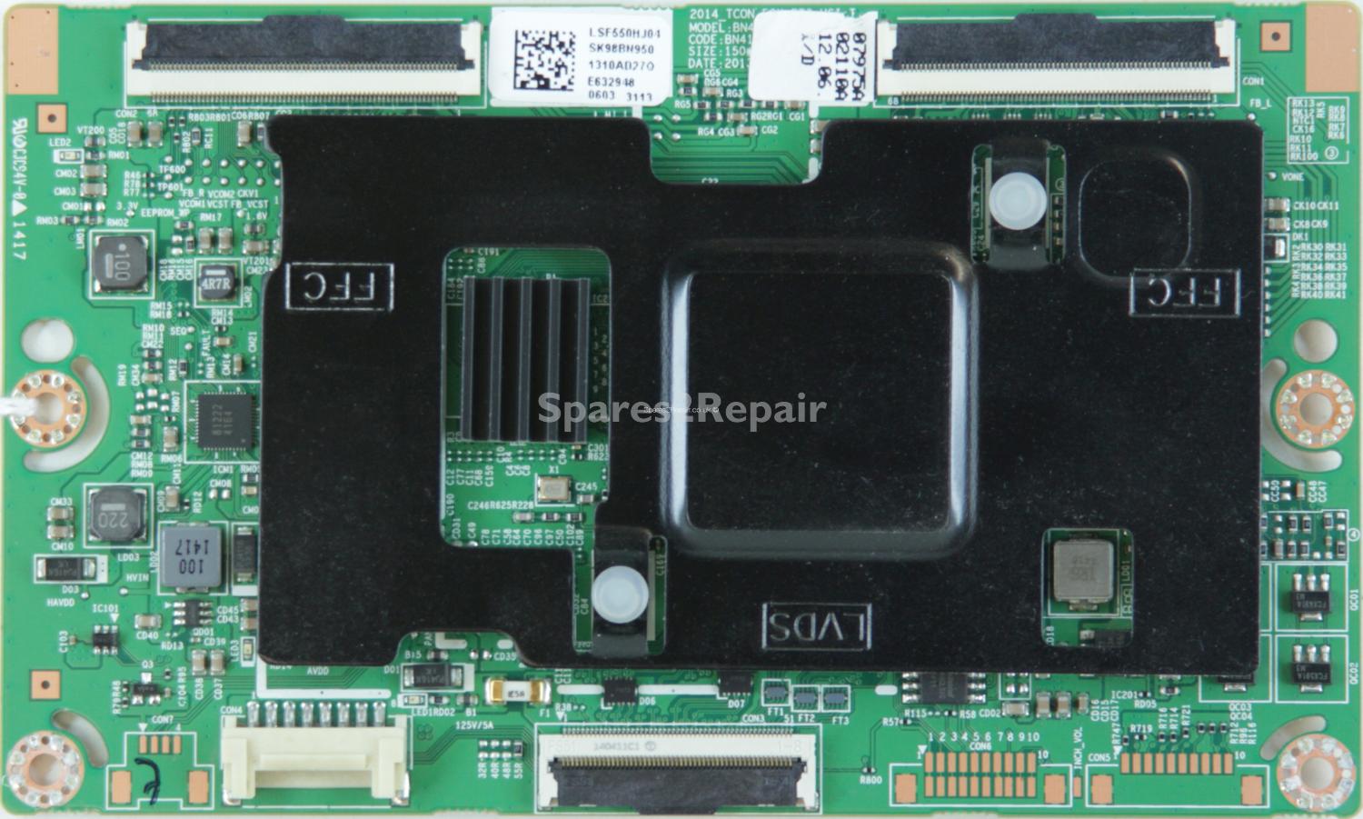 Samsung UE55H6670 - T-Con - BN97-07975A - BN95-01310A - BN41-02110A - LSF550HJ04 - 2014_TCON_FOX_FT3_USI_T
