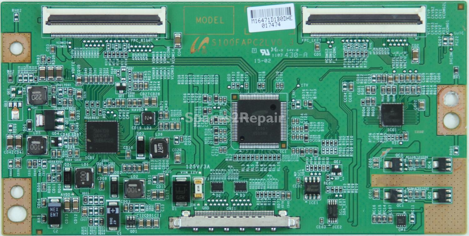 Samsung LE40D550 - T-Con - LJ94-16471D - S100FAPC2LV0.3