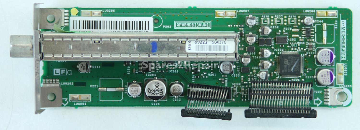 Sharp LC-42XD1E - Tuner - DUNTKD833WE - QPWBND833WJN1 - KU46D1EH