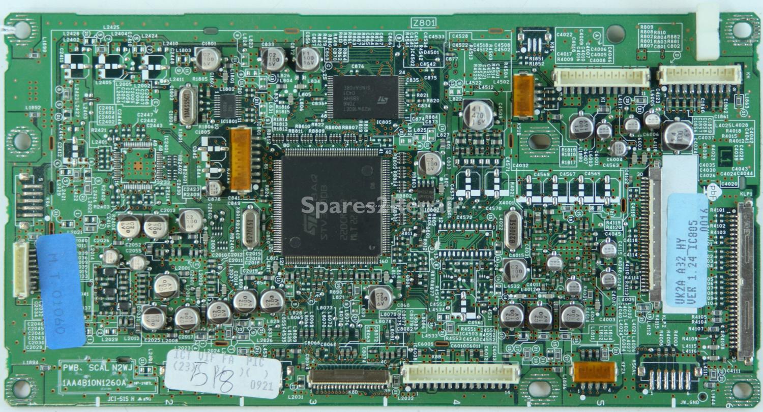 Sanyo CE32LC4B - Scaler Board - 1AAB10N1260A - PWB SCAL N2WJ